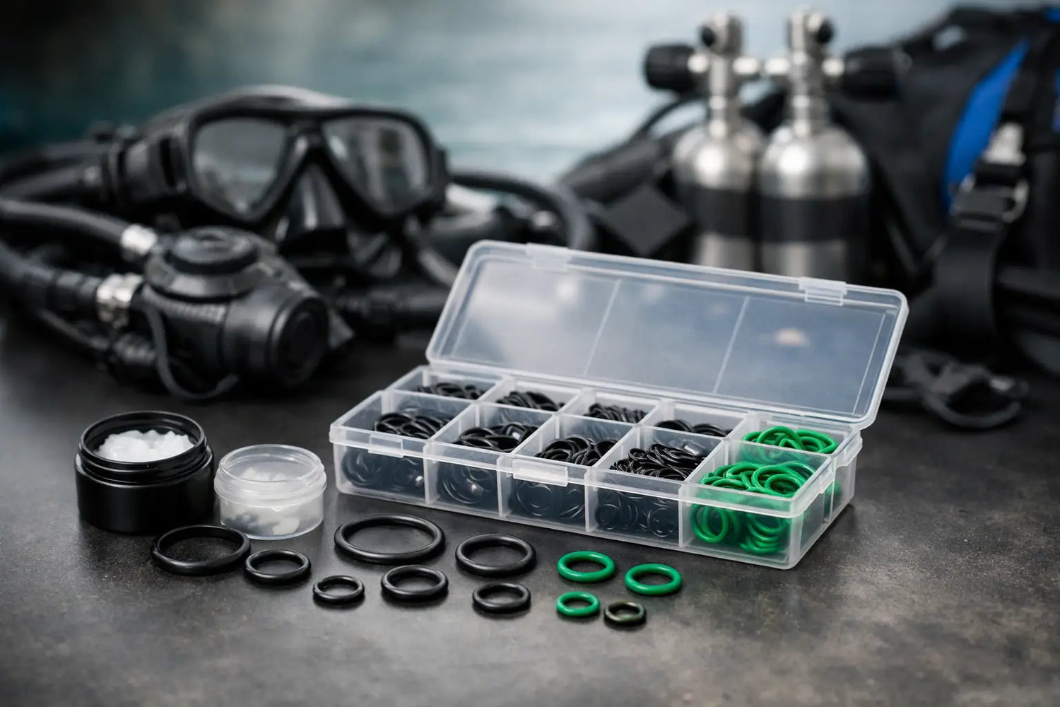 O-Ring-Set für Taucher richtig wählen - AS-TecDive