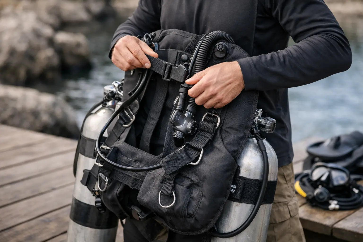 Sidemount Wing einstellen - Anleitung praxisnah - AS-TecDive