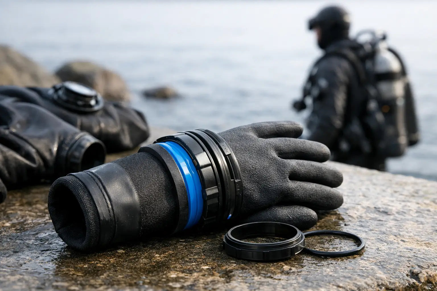 Ringsystem Handschuhe Trockentauchen richtig wählen - AS-TecDive