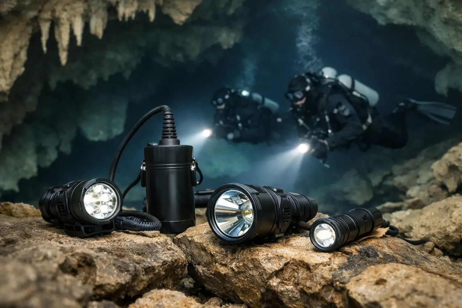 Die besten TEC-Lampen fürs Höhlentauchen - AS-TecDive