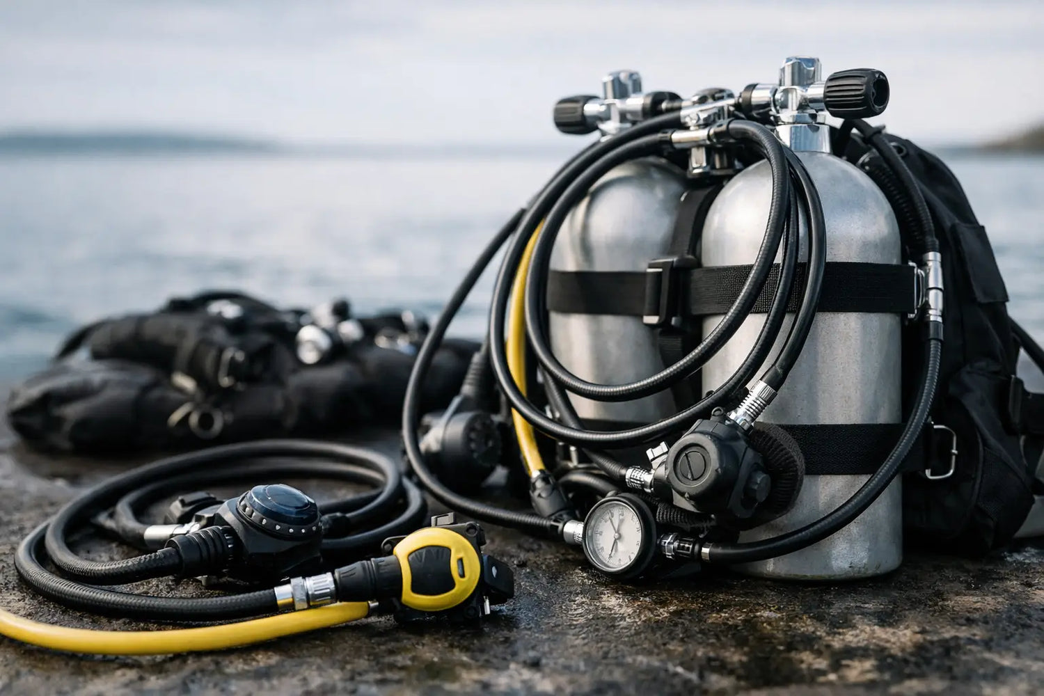 Schlauchlängen im Tec Diving Setup - AS-TecDive