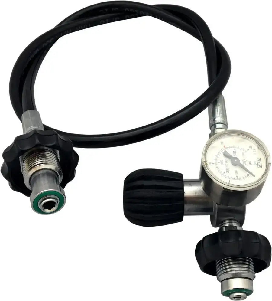 Überströmschlauch 2 m 300 bar inkl. Manometer von DIRZONE - Jetzt kaufen