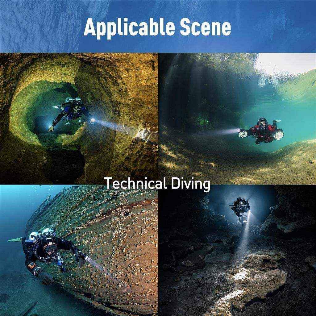 Tanklampe DIVEPRO CL2000