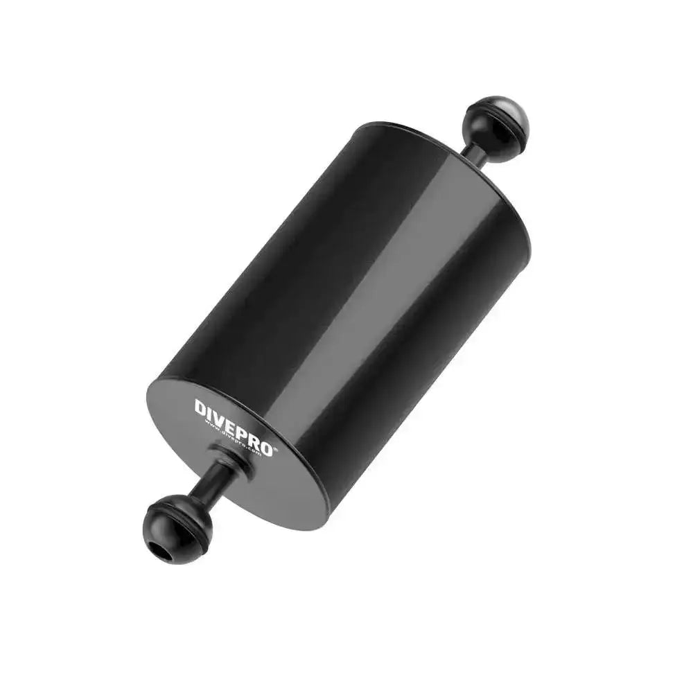 Schwarzer, zylindrischer Floating Arm für Unterwasser-Kamera, Zubehör für Tauchausrüstung