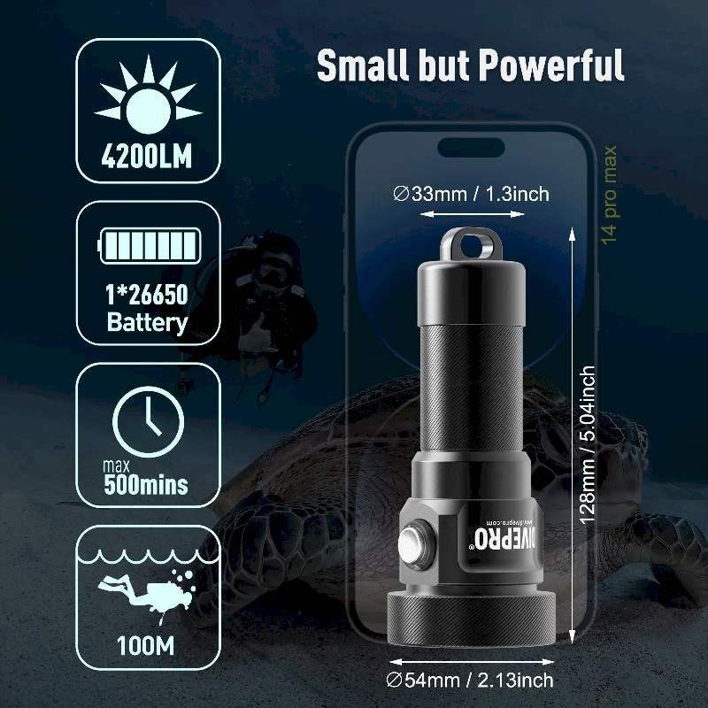 Videoleuchte DIVEPRO D40F - AS-TecDive