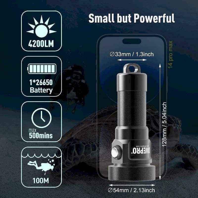 Videoleuchte DIVEPRO D40F