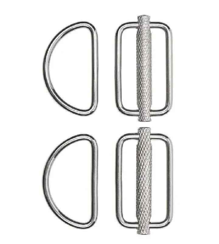 XDEEP STEALTH 2.0 verschiebbare Edelstahl D-Ringe