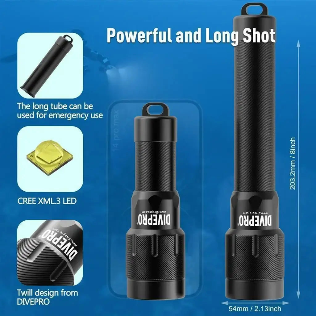 Tauchlampe DIVEPRO D18 Plus von Divepro - Jetzt kaufen