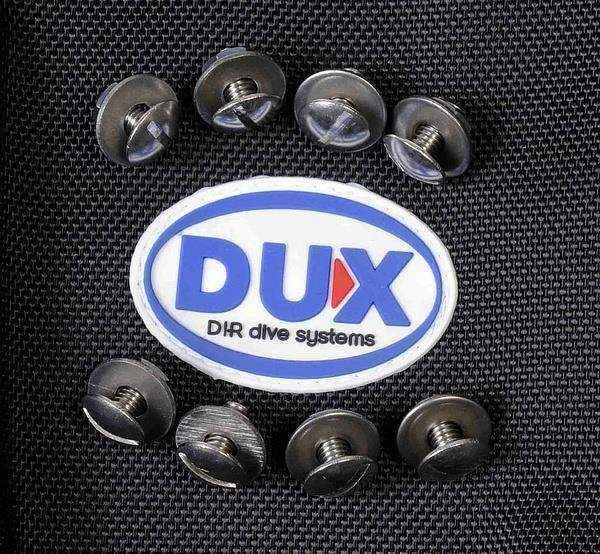 DUX Edelstahl Schraubenset Storage Back