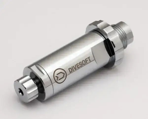Divesoft Edelstahl Tauchadapter für Tauchausrüstung, robustes Tauchzubehör für Profis