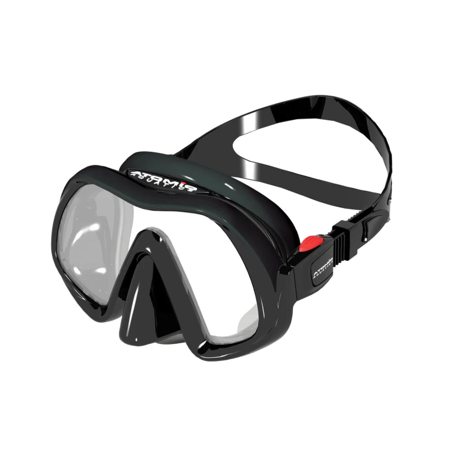 Atomic Aquatics Frameless 3 Maske schwarz