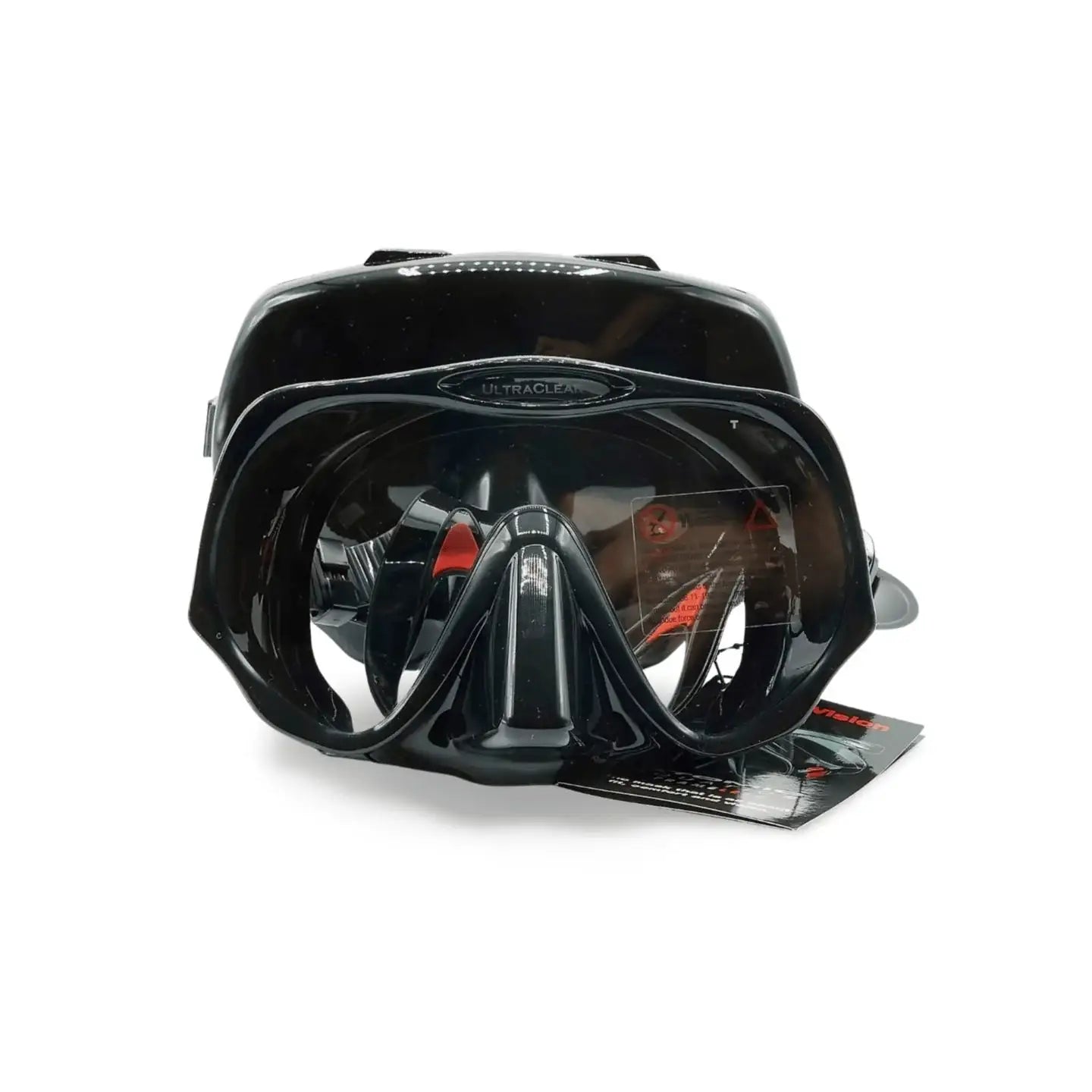 Atomic Aquatics Frameless Maske schwarz