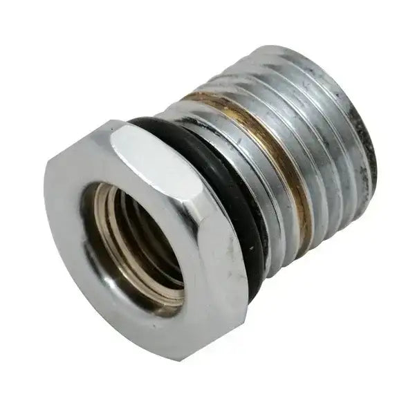 Metall Adapter mit Gewinde und Dichtung, Ersatzteil für Tauchausrüstung