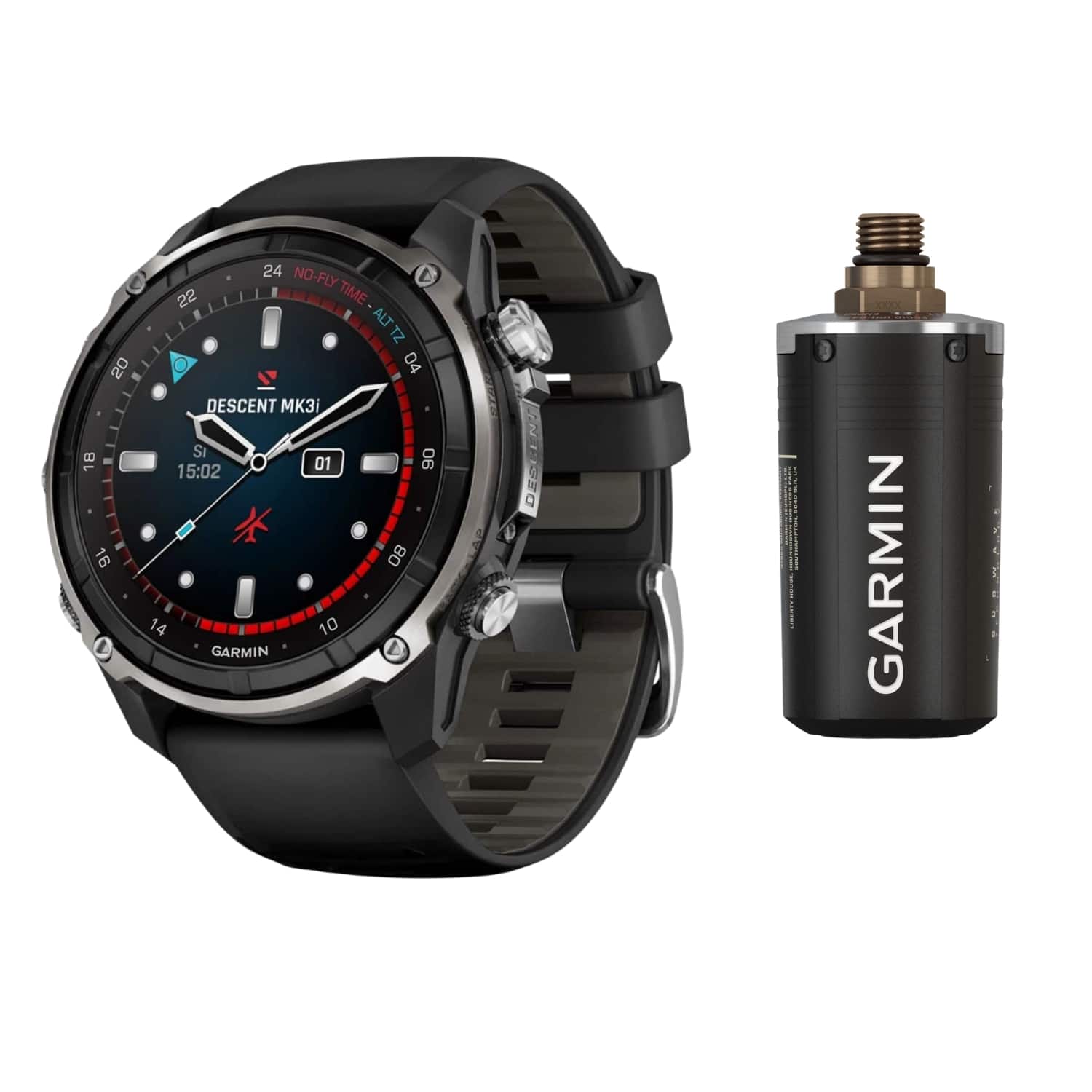Garmin Descent MK3i 51mm mit T2 Transceiver