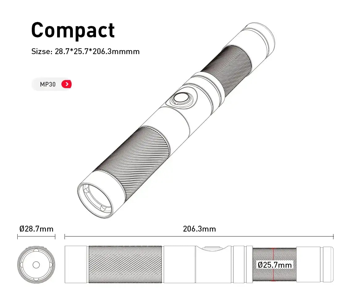 Snoot Light DIVEPRO MP30 von Divepro - Jetzt kaufen