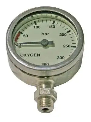 Finimeter 52 mm 0-360 Bar, Oxygen von DIRZONE - Jetzt kaufen