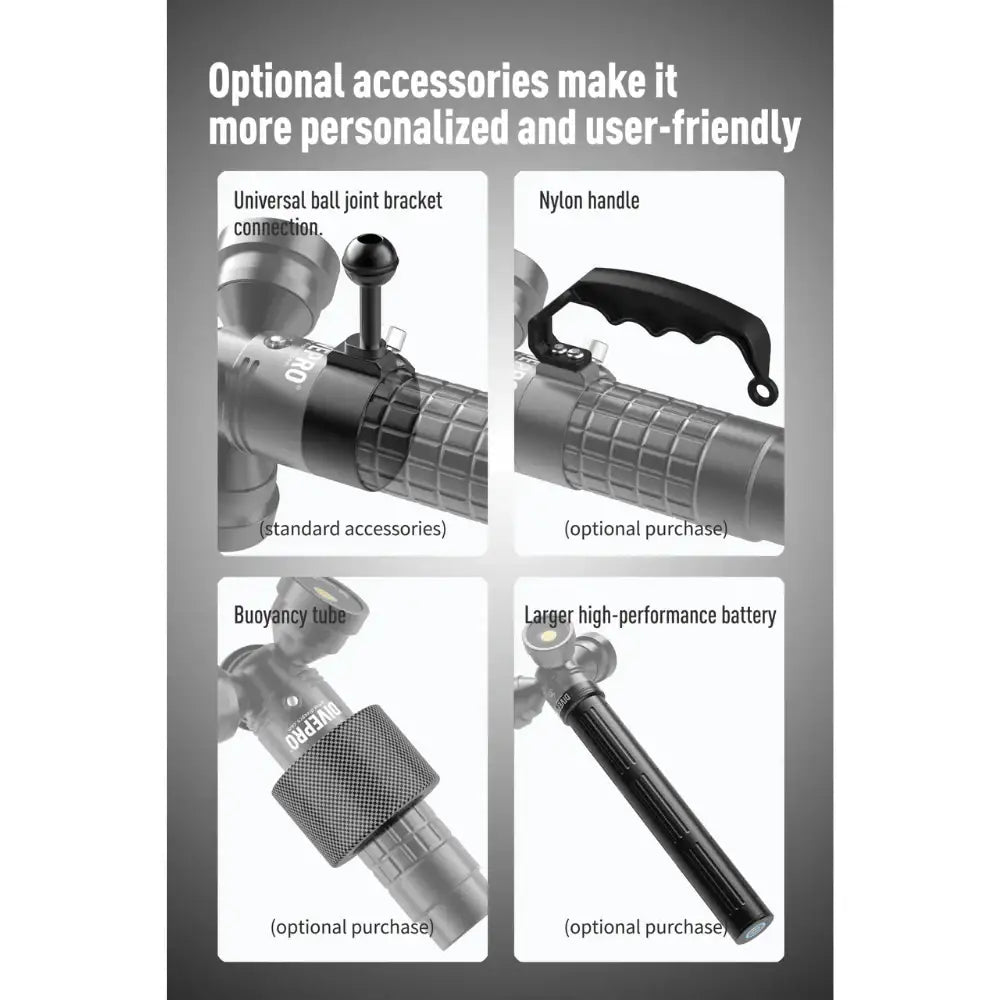 Videoleuchte V360 Pro von Divepro - Jetzt kaufen