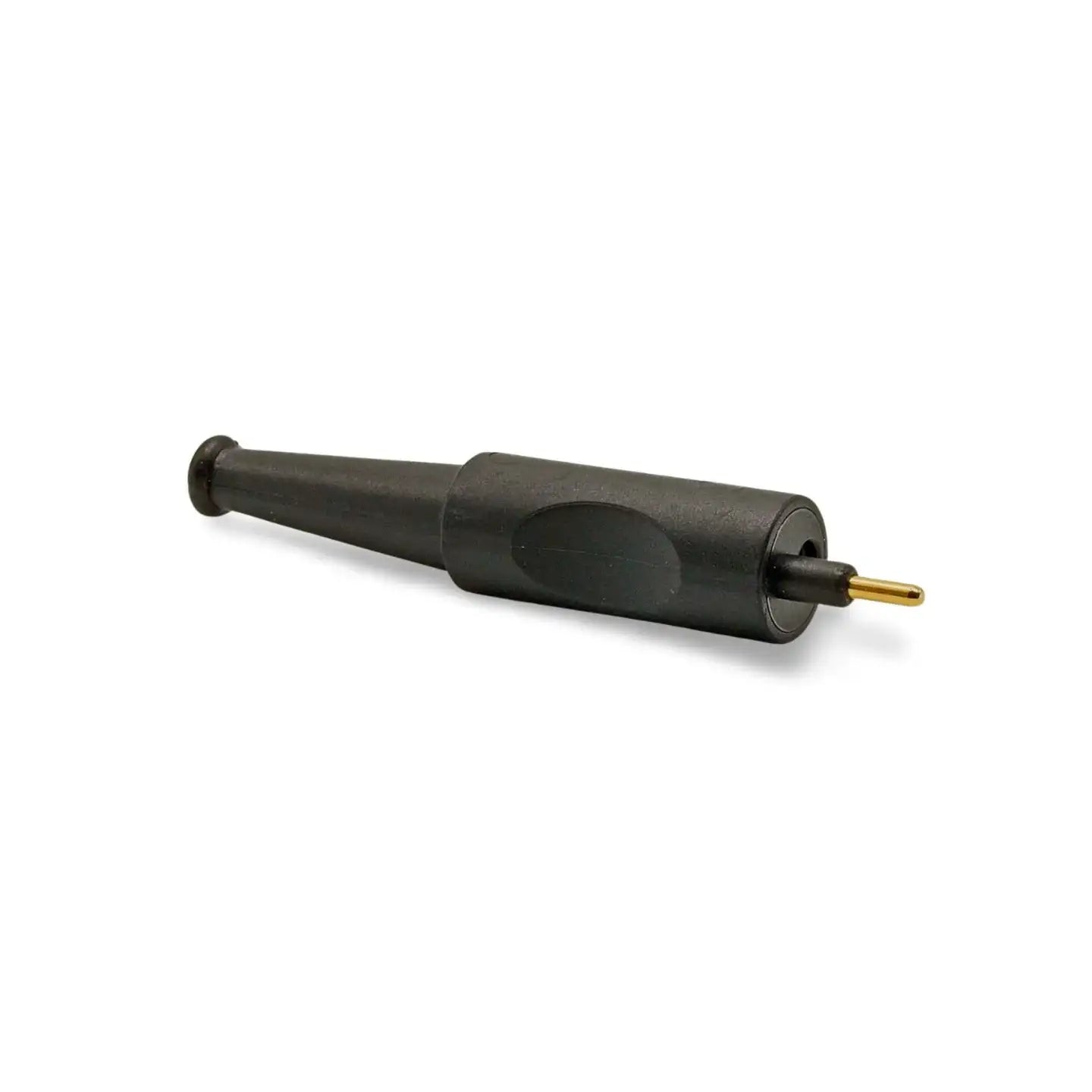 Schwarzer Stecker für Tauchausrüstung, Kunststoffgehäuse, goldener Anschluss, Zubehör