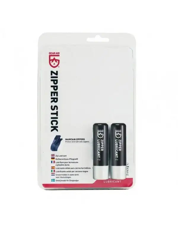 Gear Aid Zipper Stick im Blister, Reißverschluss-Pflegestift für Tauchausrüstung