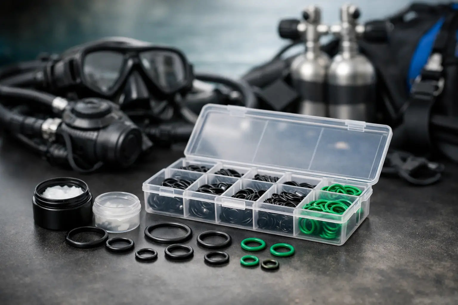 O-Ring-Set für Taucher richtig wählen - AS-TecDive