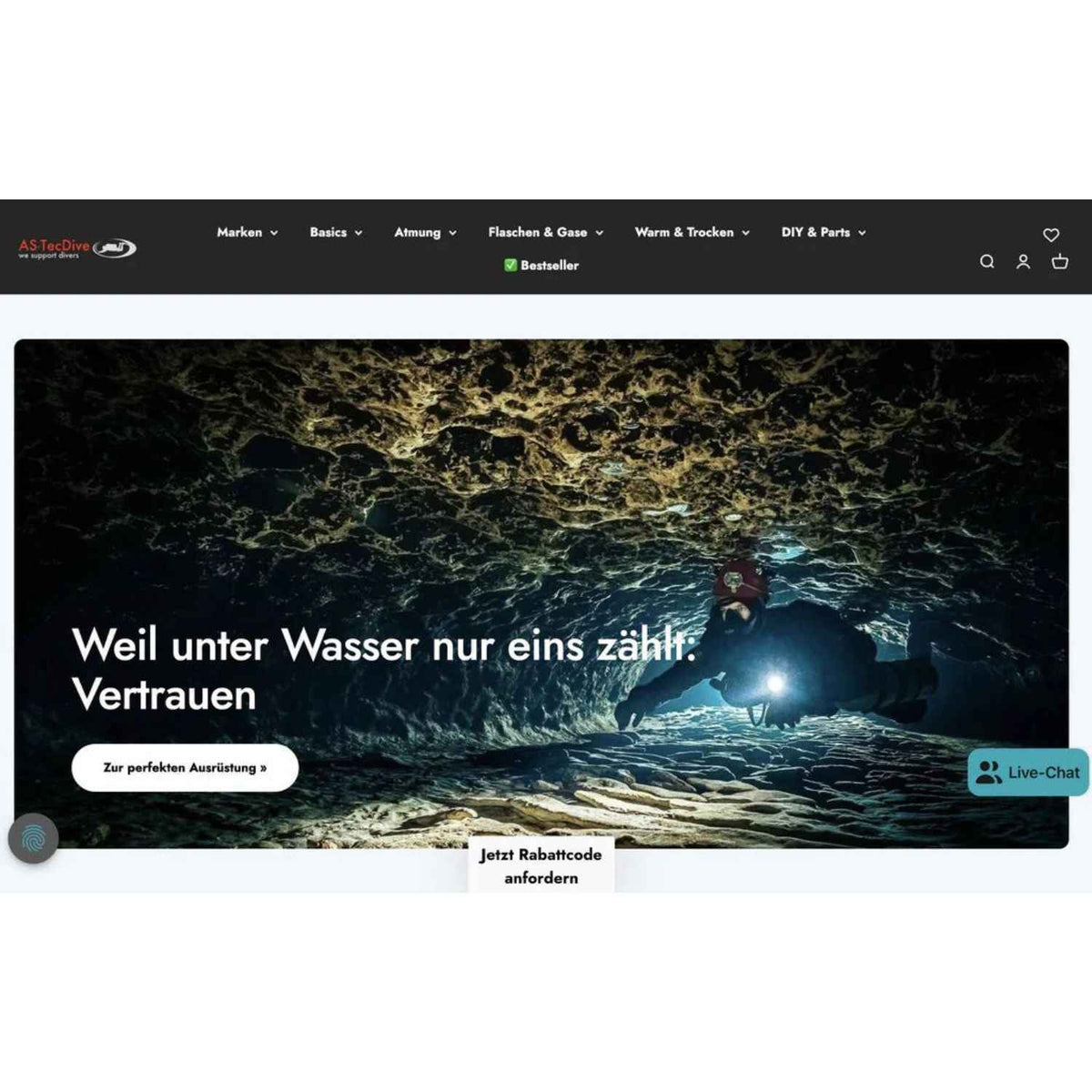 Wir sind umgezogen. - AS-TecDive