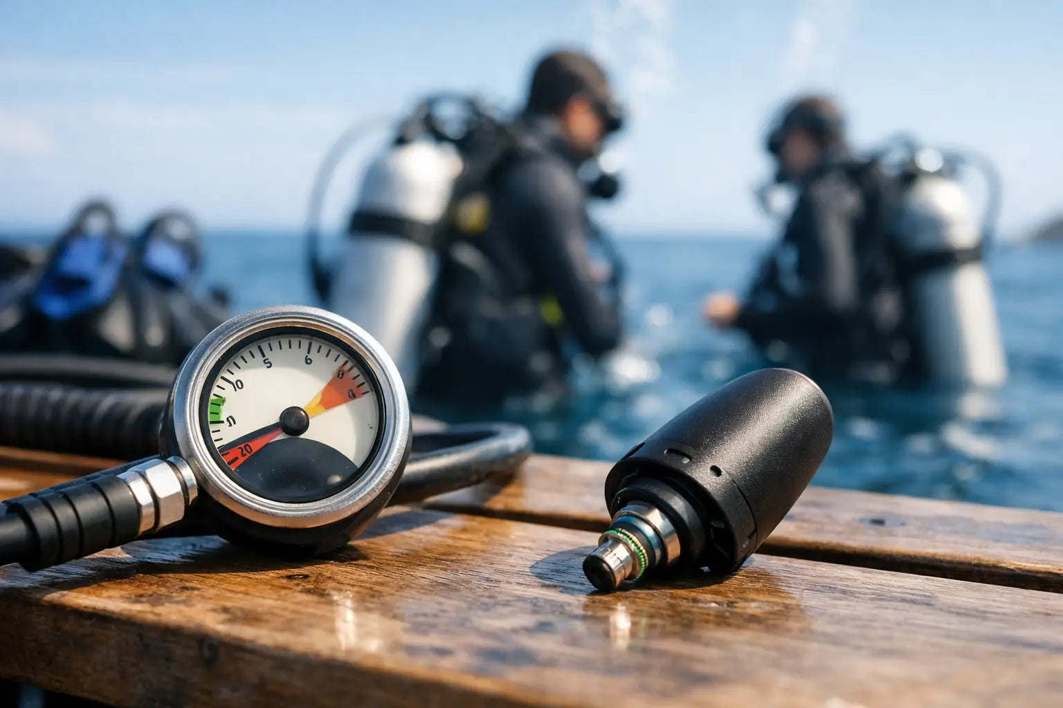 Finimeter oder Sender beim Tauchen? - AS-TecDive