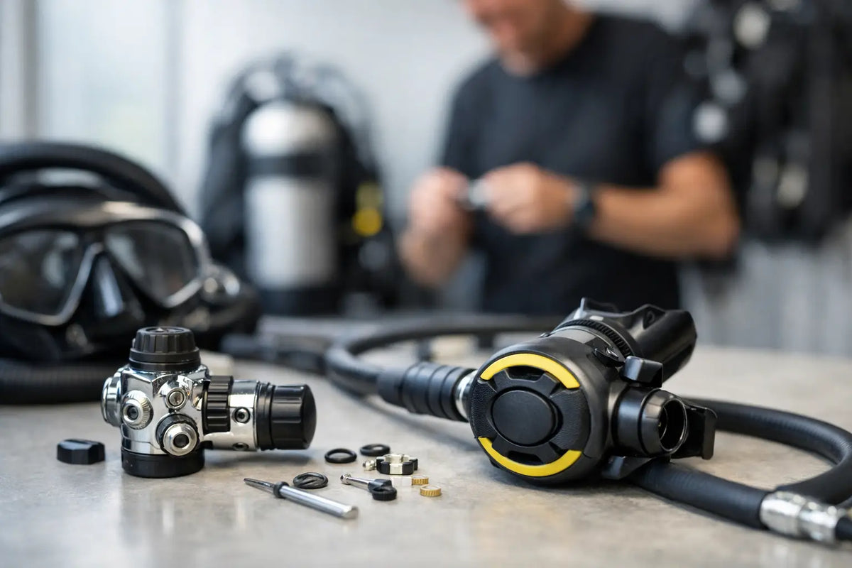 Wann Service für Atemregler wirklich fällig ist - AS-TecDive