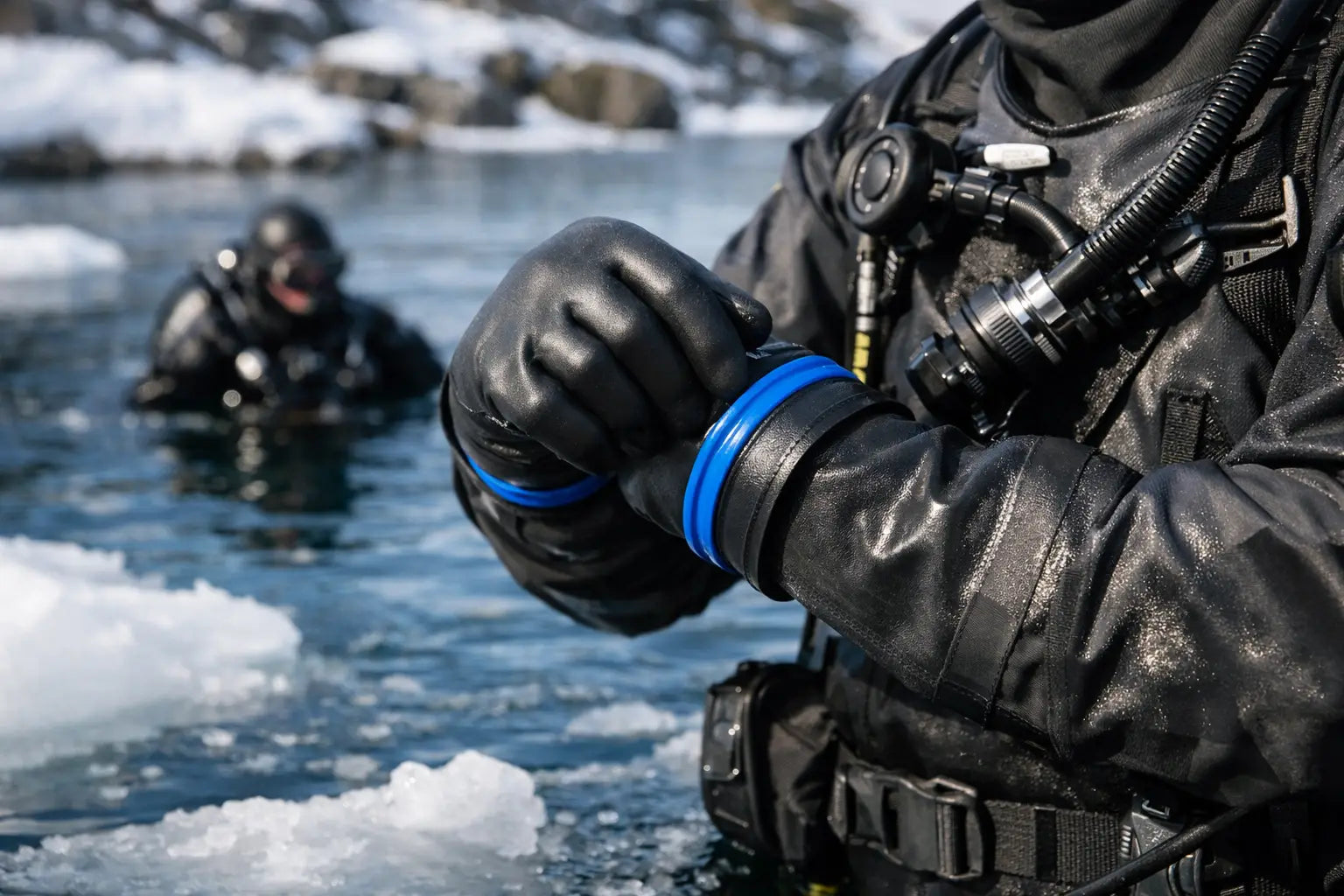Trockenhandschuhe bei Kaltwasser tauchen - AS-TecDive