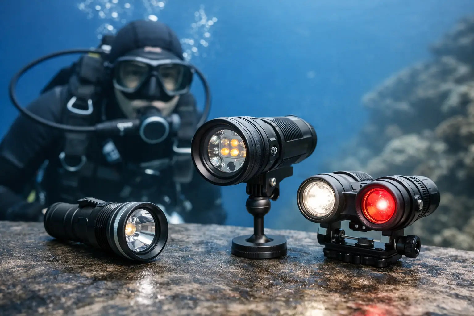 Welche Lampe für Videotauchen passt wirklich? - AS-TecDive