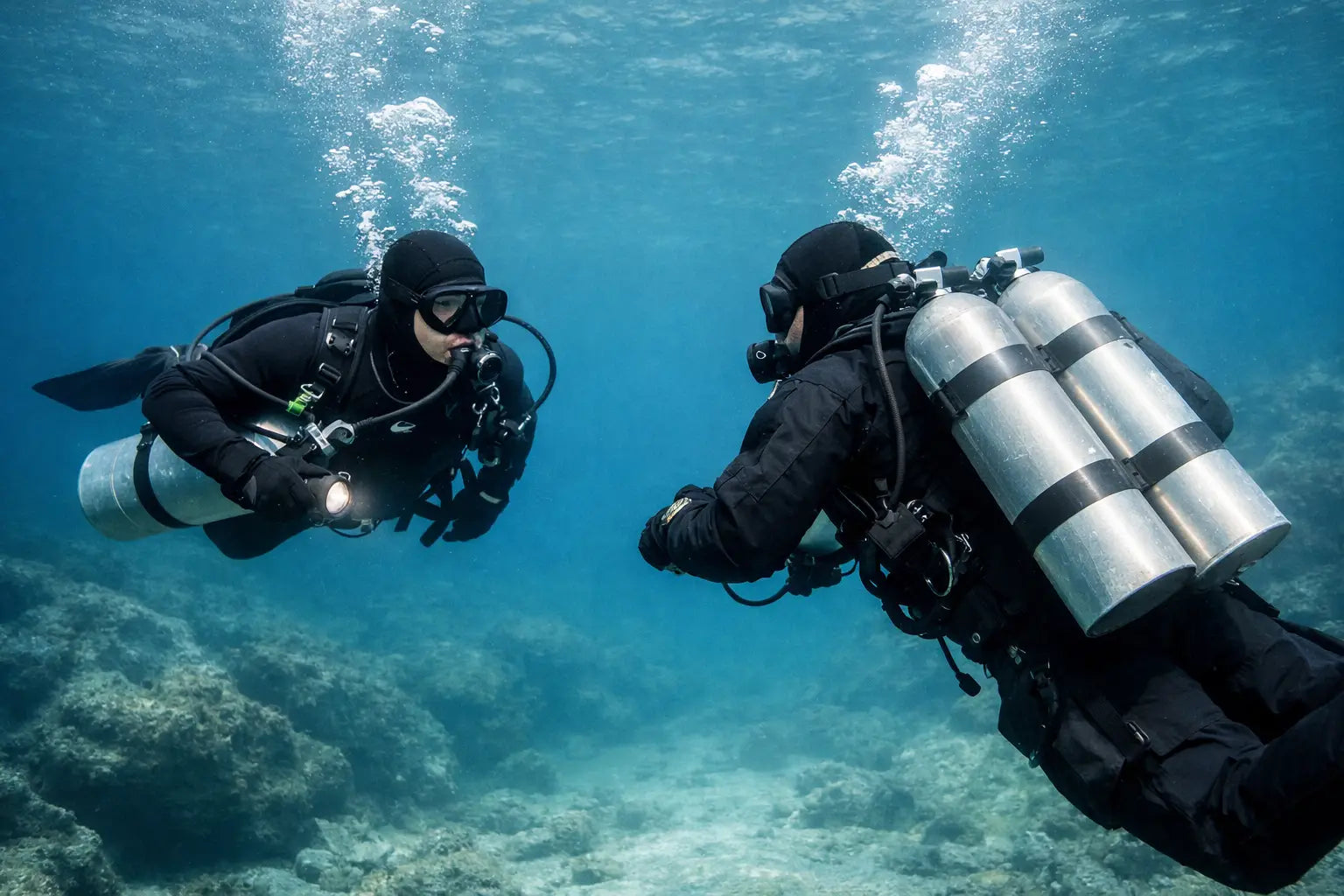 Sidemount oder Doppelflasche ? - AS-TecDive