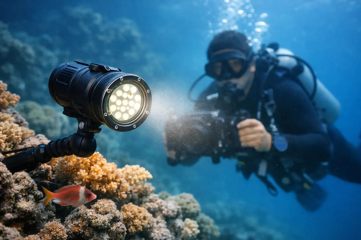 Videoleuchte tauchen - worauf achten? - AS-TecDive