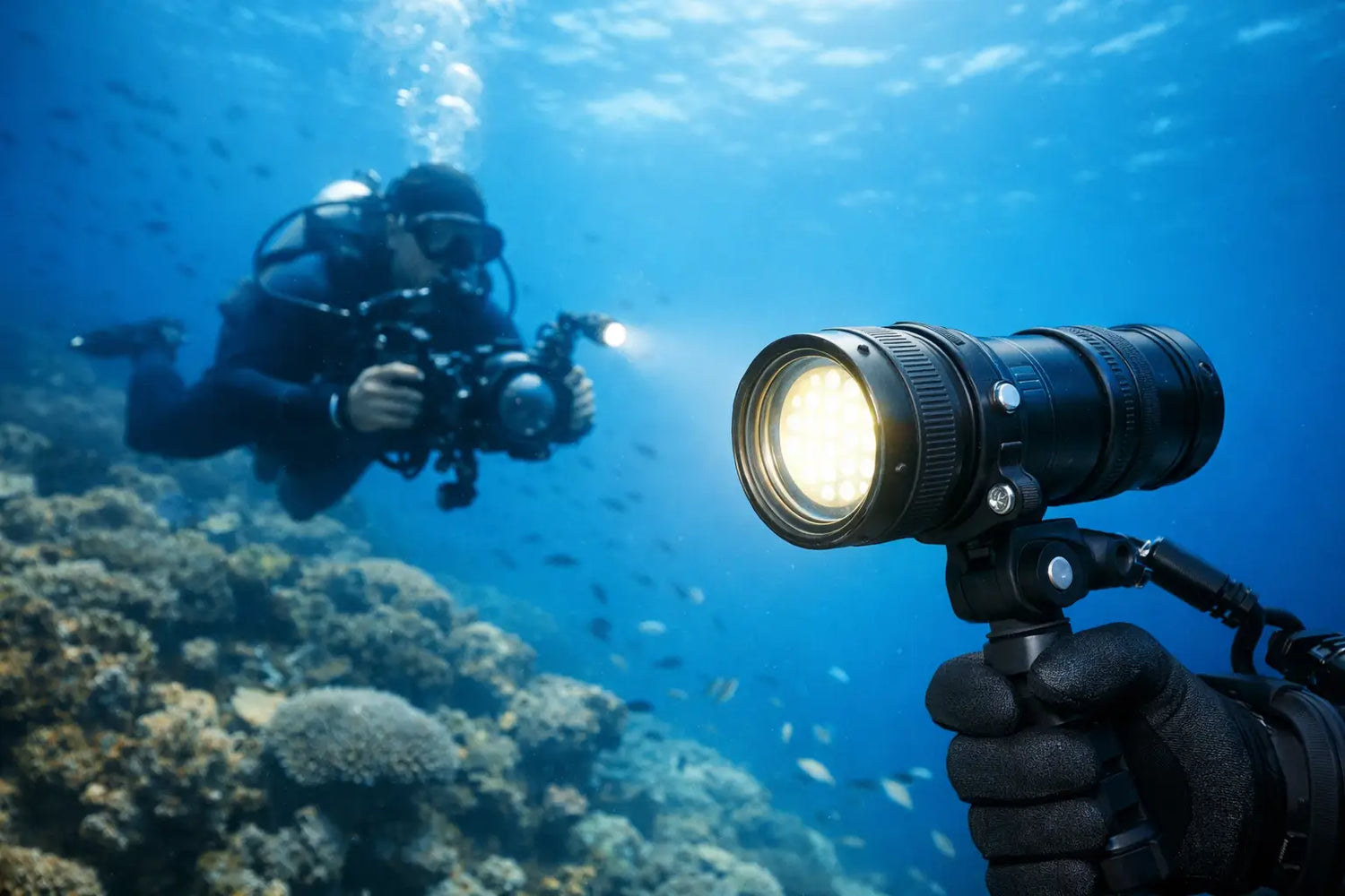 Divepro Videoleuchte Bewertung im Praxistest - AS-TecDive