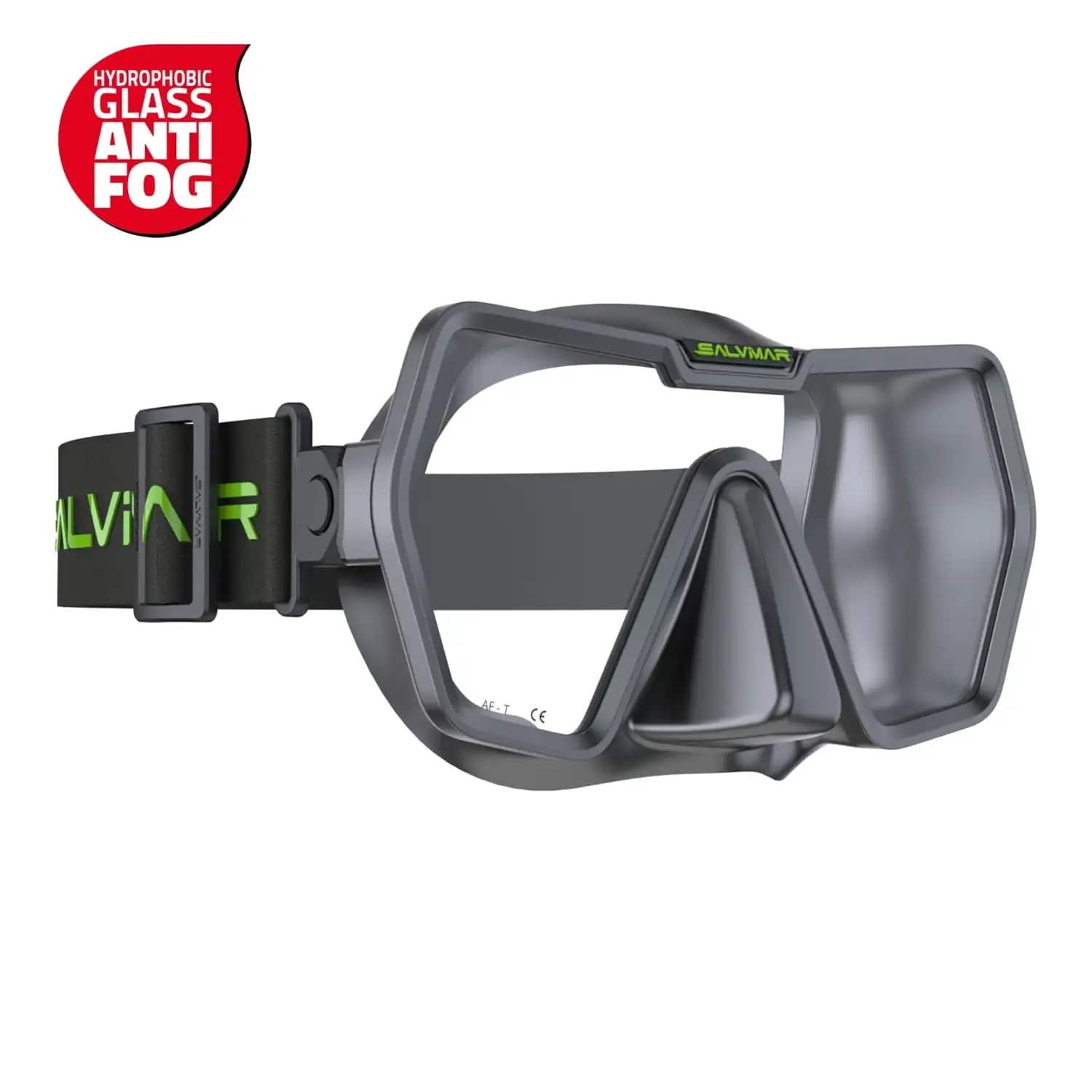 SALVIMAR Tauchmaske Drake - grau