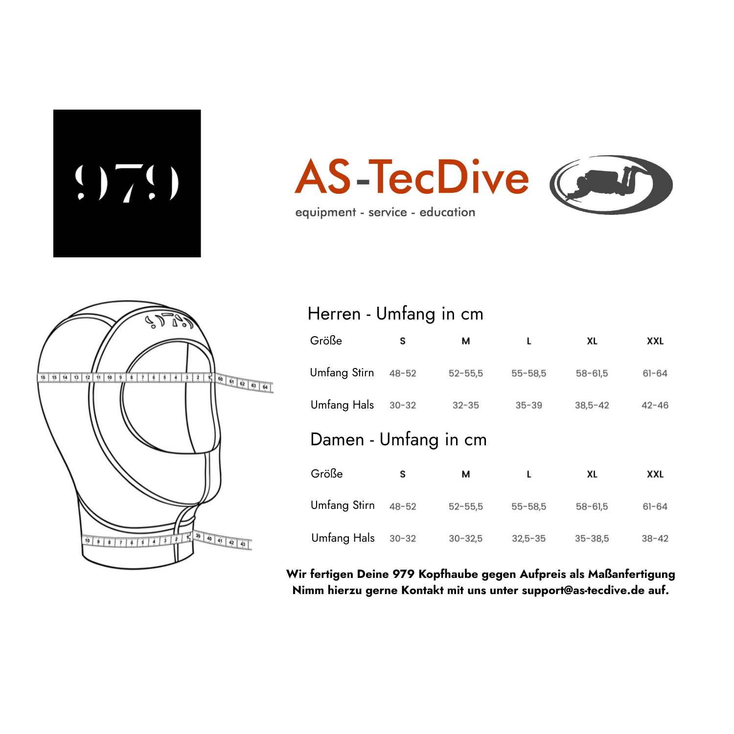 979 Premiumkopfhaube 7mm