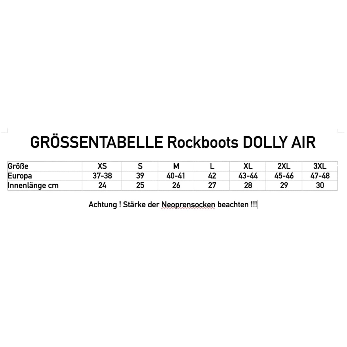 Rockboots Dolly AIR