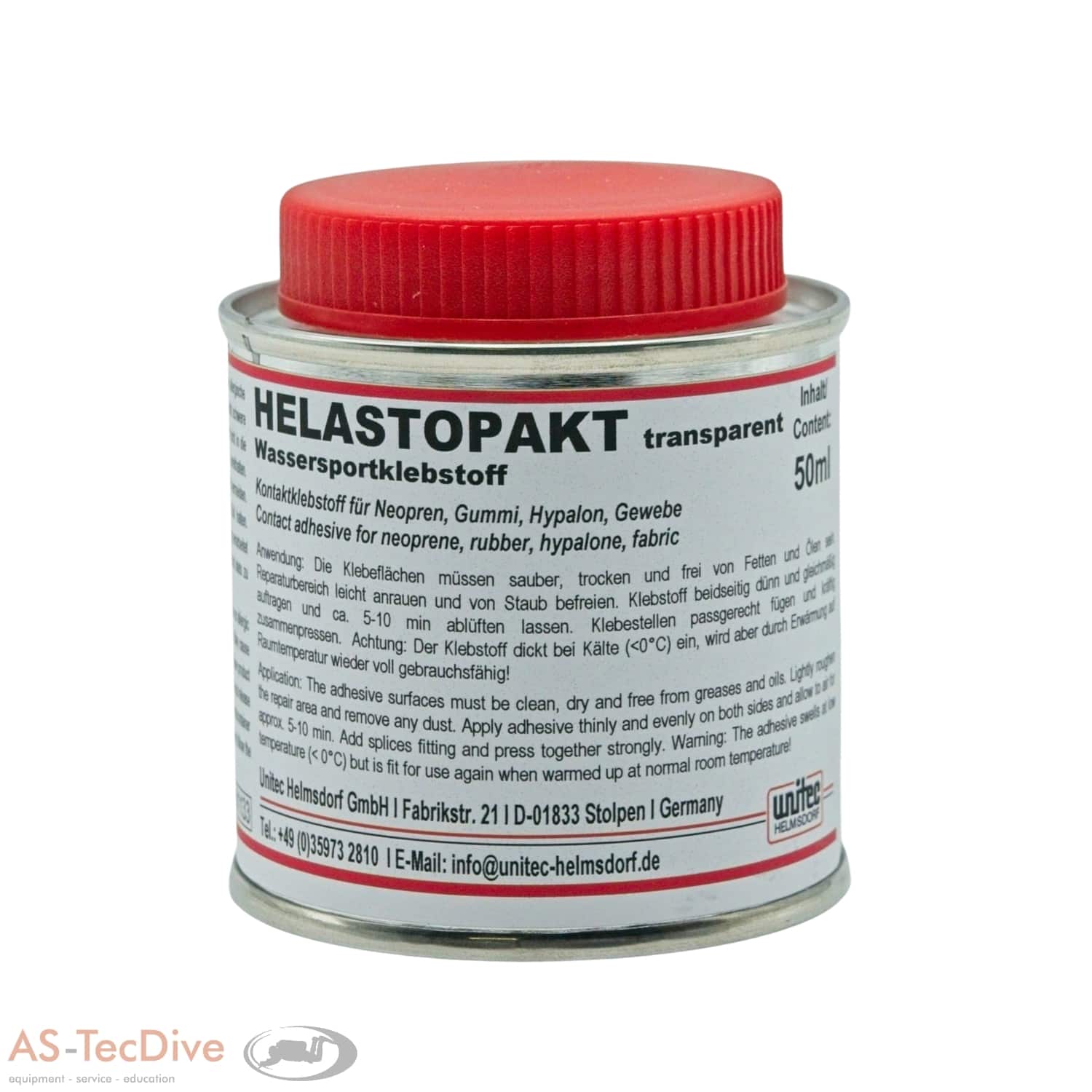 HELASTOPAKT Kleber Wassersport transparent von Unitec - Jetzt kaufen