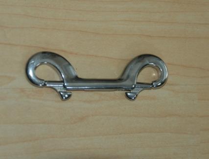 Doppelkarabiner Edelstahl 120mm