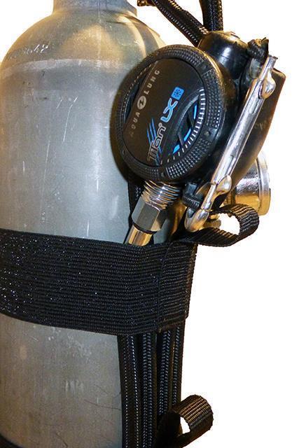 D-luxe Tankstrap für Aluflasche 80cf