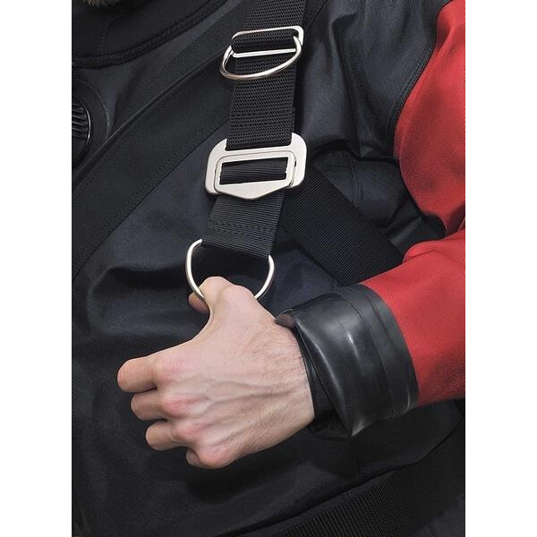 DUX Aluminiumbackplate 3mm Set mit verstellbarem Harness