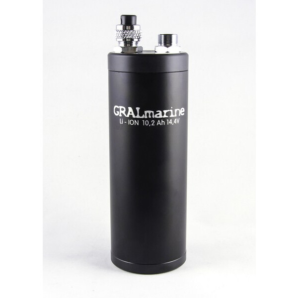 GRALmarine Akkutank 10,2Ah Aluminium-BM/SM-mit Schalter
