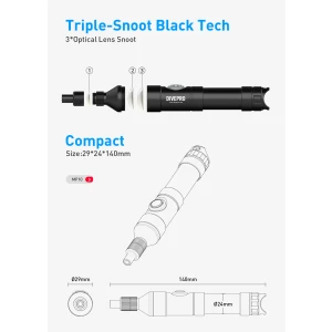 Snoot Light DIVEPRO MP10