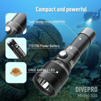 Tauchlampe DIVEPRO S26E