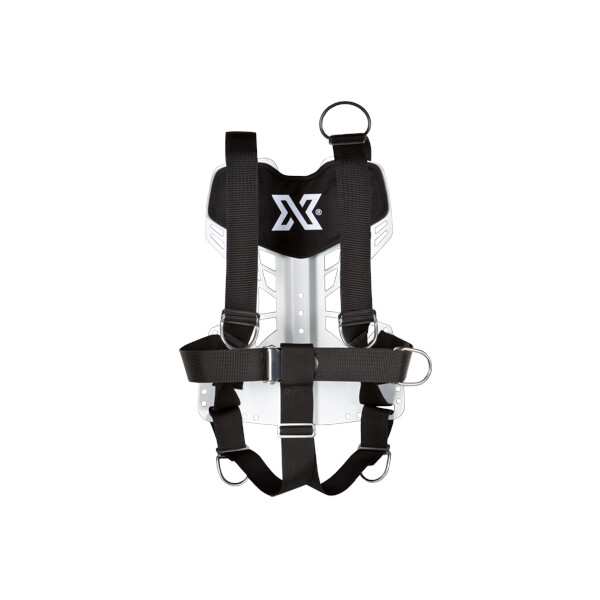 XDEEP NX Harness mit Edelstahl-Backplate Gr. L